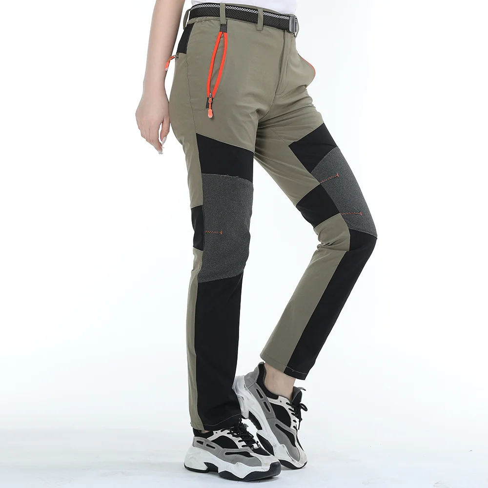 

Женские эластичные быстросохнущие брюки для активного отдыха, походные брюки, водоотталкивающие, женские брюки больших размеров, подходящие для весенней и летней повседневной работы и активного отдыха.