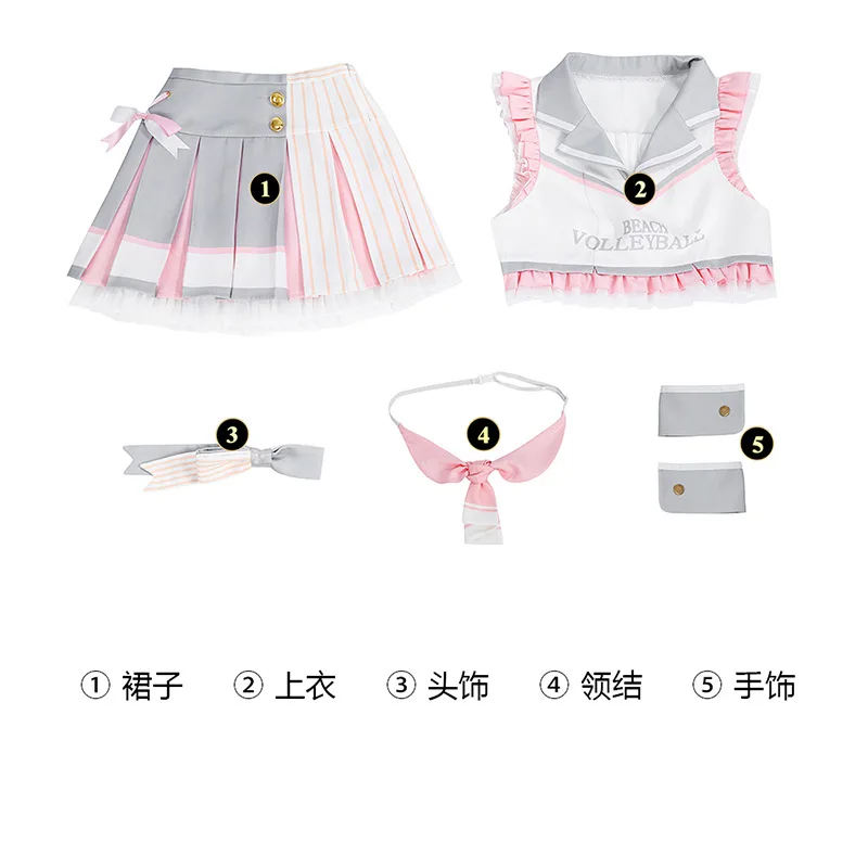 الحب لايف يهتف فتاة المصفقين 9 شخصيات كوساكا هونوكا مينامي كوتوري سونودا أومي أيأسه إيلي ملابس أنيمي تأثيري ازياء #5