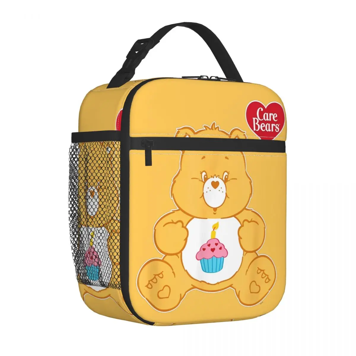 Care Bears Birthday Bear Insulated Lunch Bag Large Meal Container Thermal Bag Tote Lunch Box Office Picnic Food Bag