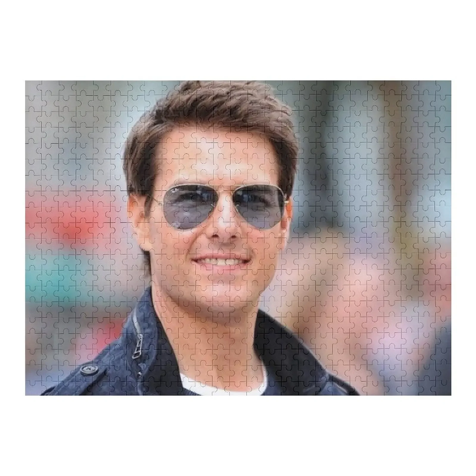 

Tom Cruise Jigsaw Puzzle Custom Name Child Toy Wooden Decor Paintings Puzzle