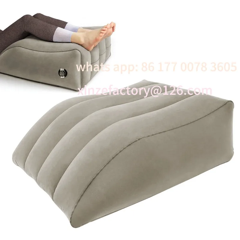 

Customizable Leg Elevation Pillows,Inflatable Leg Pillows for Swelling, Portable Wedge Pillow for Improve Circulataion
