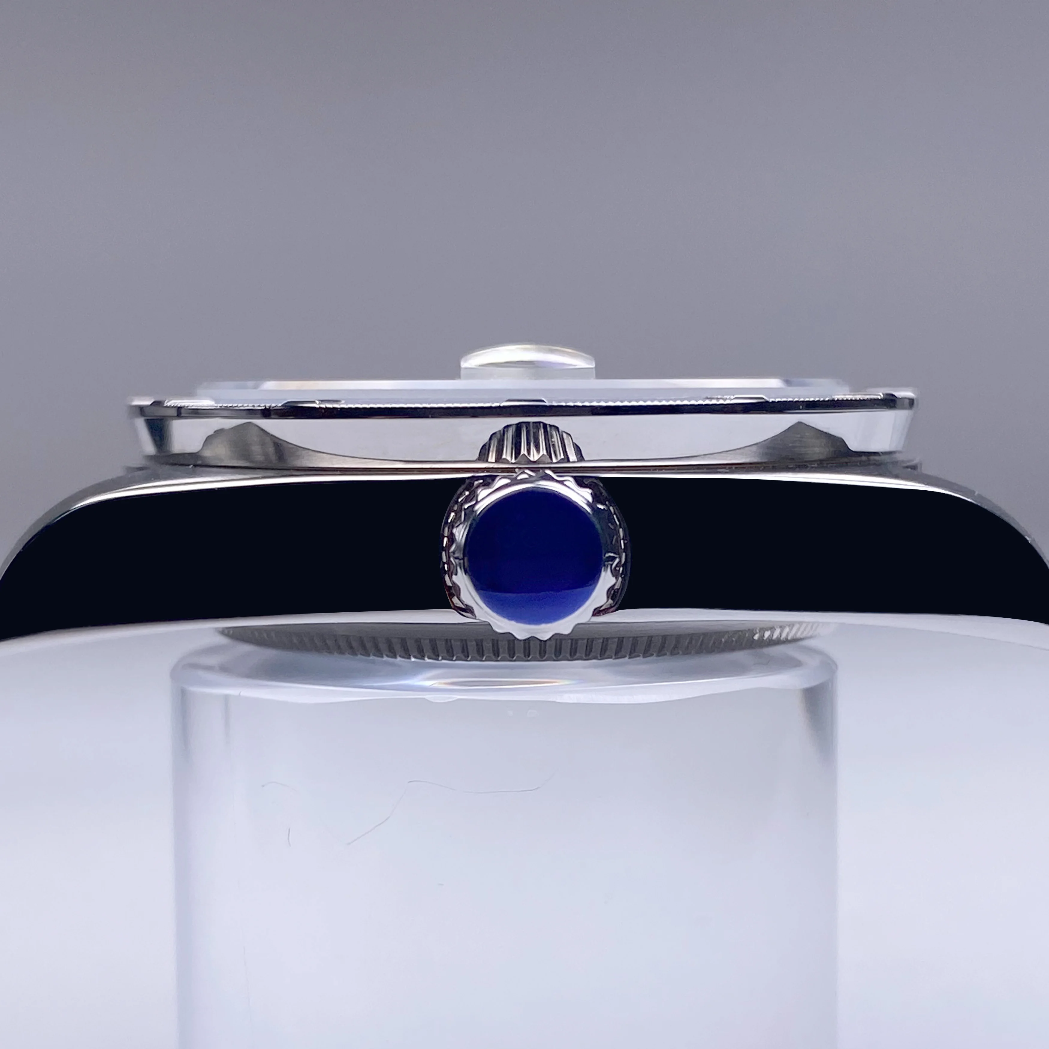 Новые поступления, корпус часов 36 мм, токарный номер двигателя для AK, запасные части, подходят для NH35/36, механизм, сапфировое стекло, нержавеющая сталь