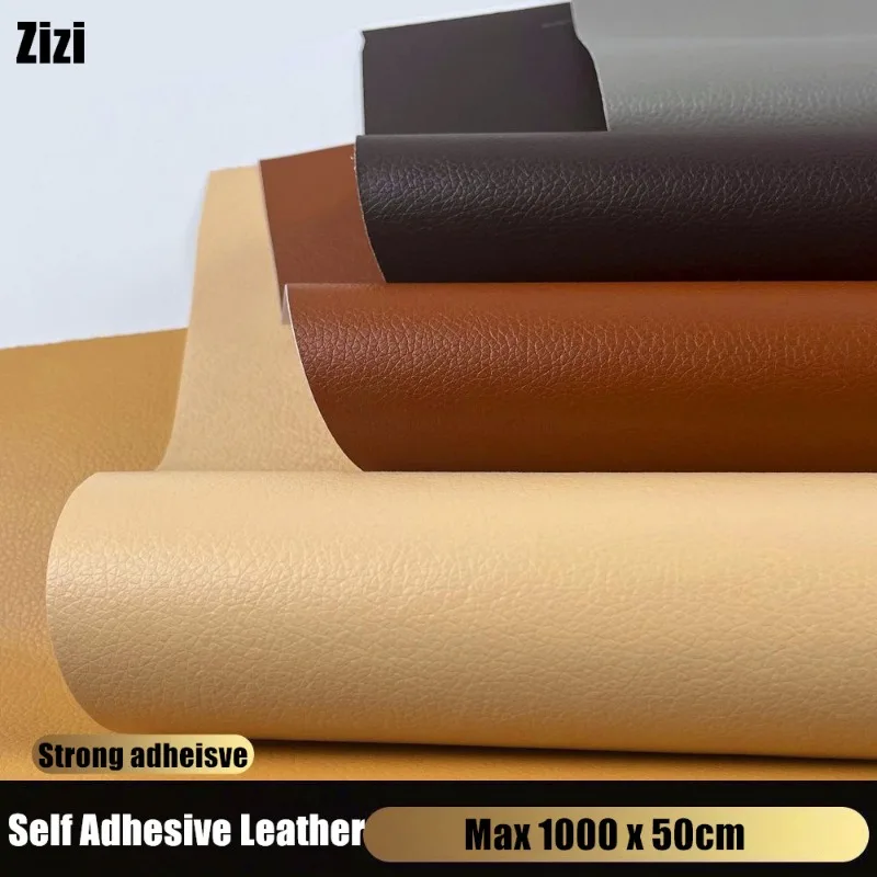 

Large Leather Repair Patch Tape Self-Adhesive Leather for Furniture Sofa Car Seats Chair Couches Handbag Jackets Decorative Home