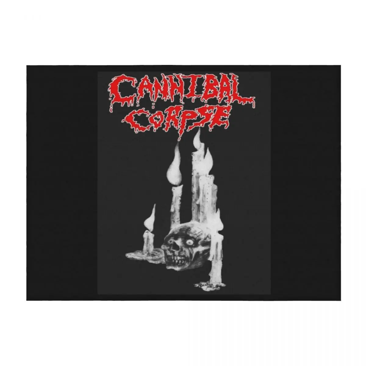 

cannibal corpse top band Throw Blanket Designers Winter beds Thins bed plaid Blankets