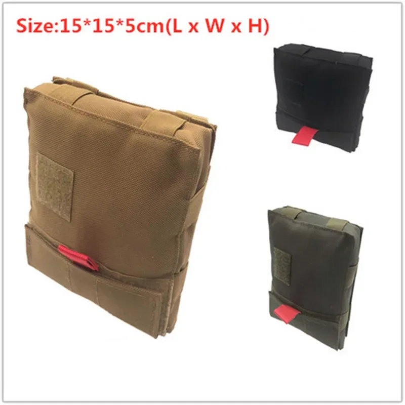 Tactical Blow Out Kit Bag Medical Pouch First Aid Bag IFAK Pouch with MOLLE Webbing For Belt and Tactical Vest