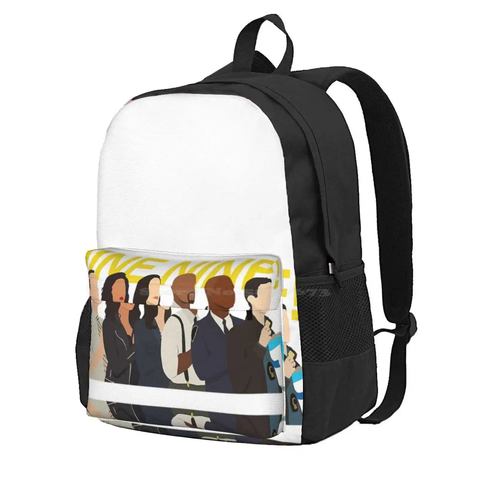 Nine Nine Squad Hot Sale Schoolbag Backpack Fashion Bags B99 Brooklyn 99 Brooklyn Nine Nine Terry Captain Holt Jake Per Alta