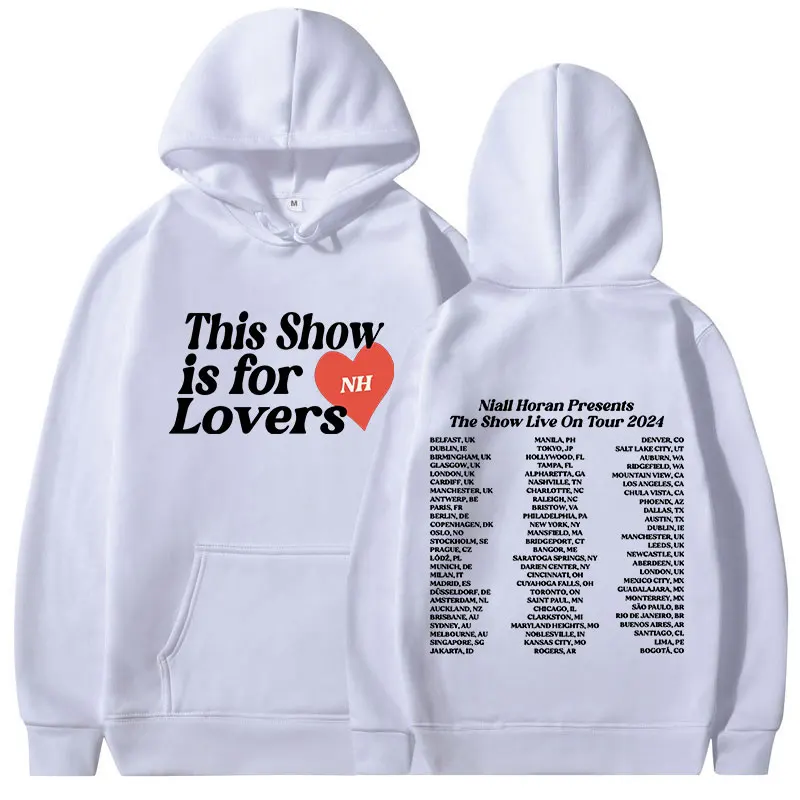 Niall Horan The Show Live on Tour 2024 Hoodies Men Women Casual Fashion High Quality Oversized Sweatshirts Pullovers Streetwear