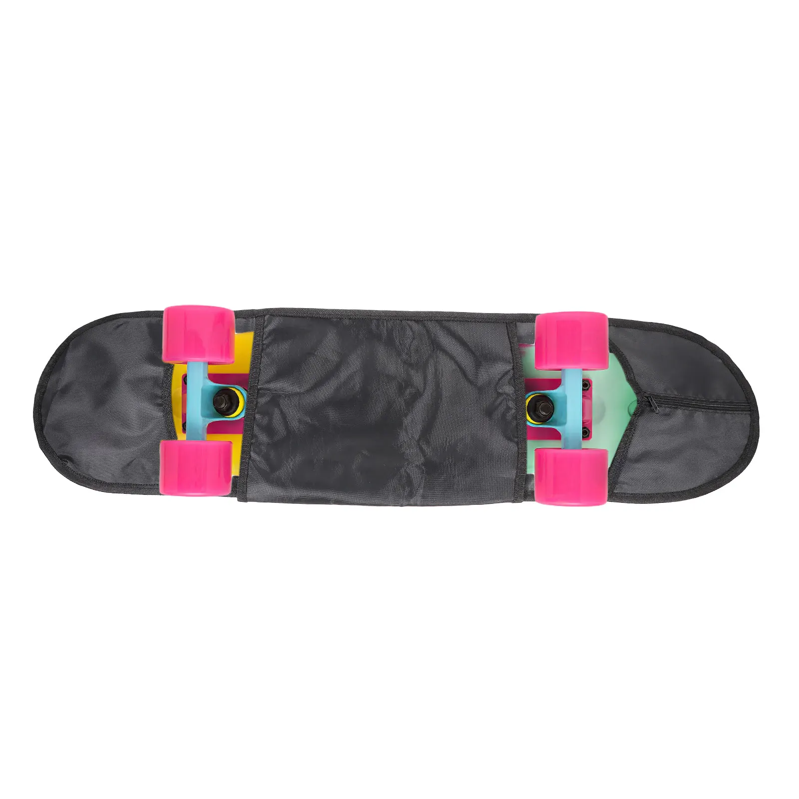 

Black Skateboard Bag Lightweight Bag Convenient Shoulder Strap Skateboard Backpack Rucksack