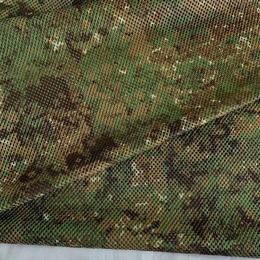 

Green Zone Camouflage Mesh Fabric 230GSM 130GSM Polyester Cloth Ghillie Suit Helmets Cover Sunshade Mask Scarf DIY Colth