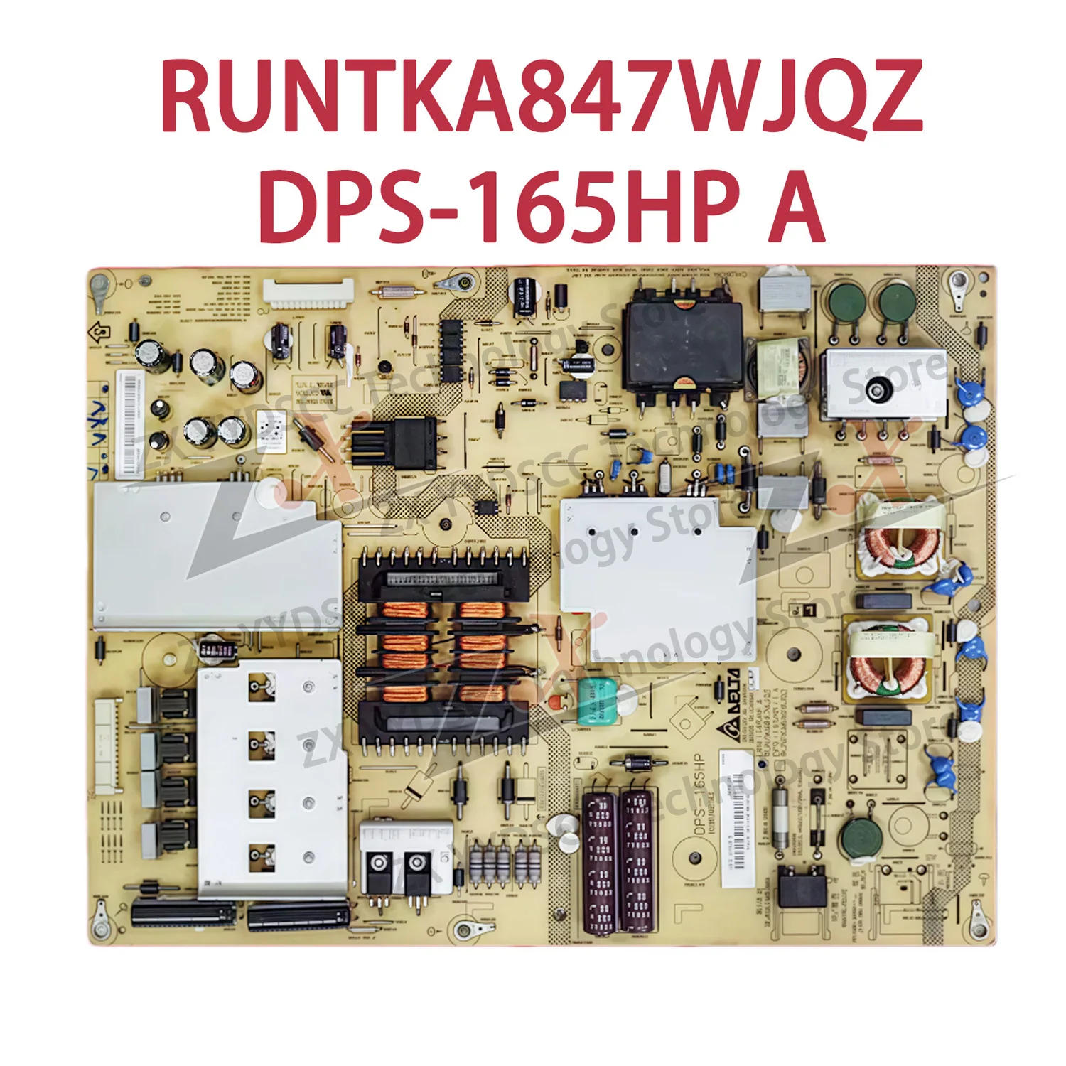 

Оригинальная плата питания для телевизора RUNTKA847WJQZ DPS-165HP A LCD-60LX531A