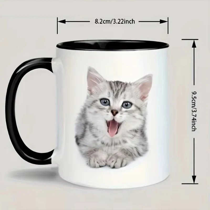 Custom Photo and Text Coffee Mug - Personalized Tea Cup Mugs for Valentine's Day, Christmas Gift