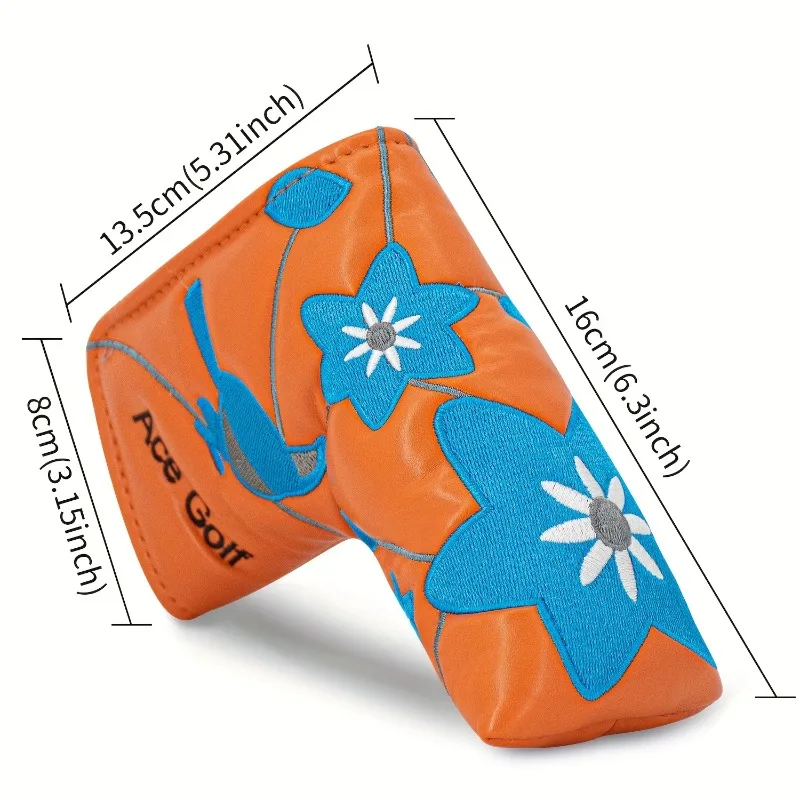Golf Push Rod Cover, Multi Color Options, Dustproof and Durable Golf Club Accessories, with Fashionable Flower Patterns image 6