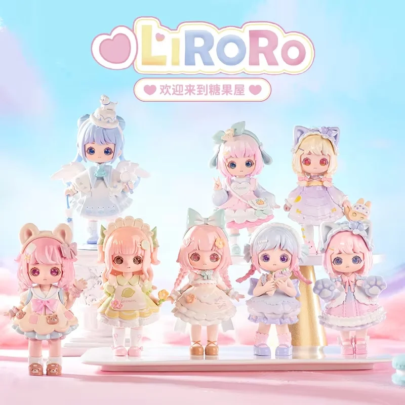 

100% Genuine LIRORO Welcome to Candy House Series Mystery Box Cute Kawaii Collectible Toys Sweet Theme Desk Decor Surprise Gift