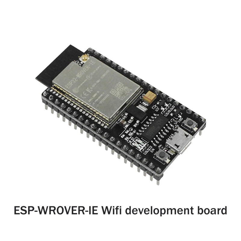 

1 Piece ESP-WROVER-IE Core Board Wifi +Bluetooth-Compatible Serial Port Module Black