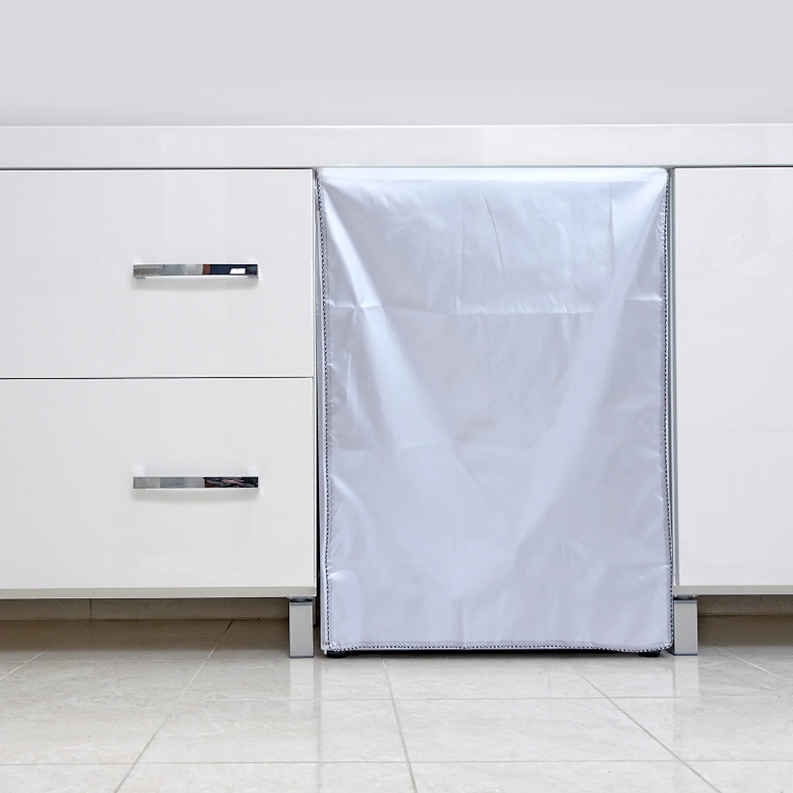 

Waterproof Oxford Cloth Washing Machine Cover with Elastic Band Full Protection for Washer Dryer Dust Uv Laundry