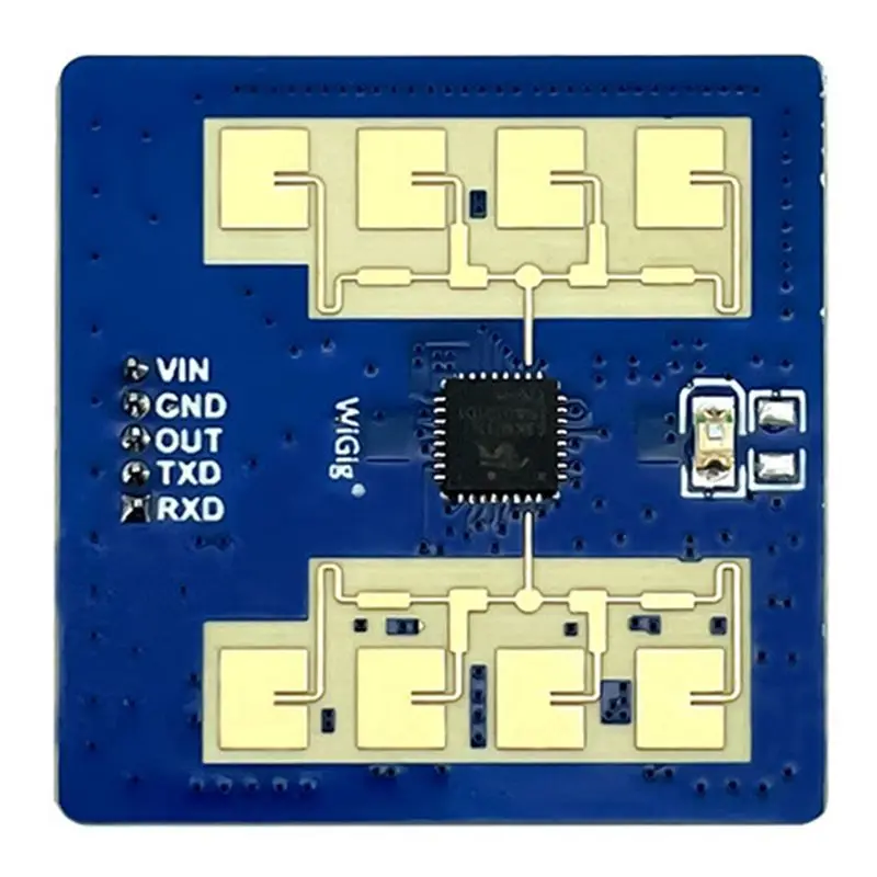 

ABBY-New LD2411 24G Модуль распознавания жестов и датчик расстояния для умного дома, применяемый в туалетных комнатах