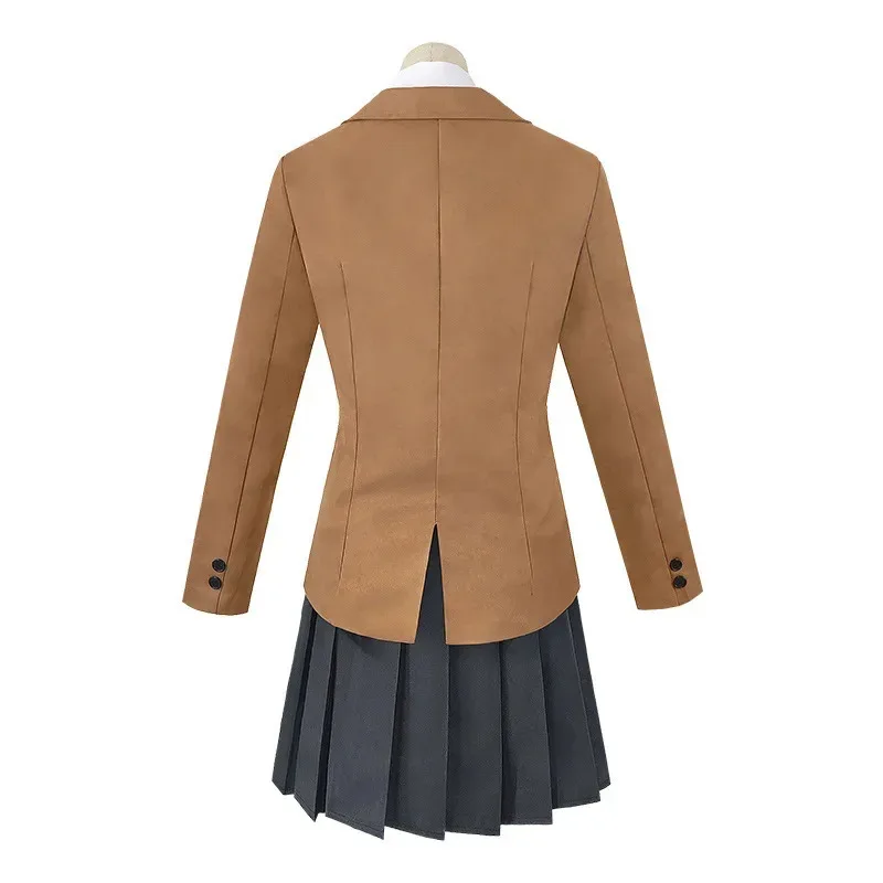 

CyAnime Seishun Buta Yarou Series Sakurajima Mai Cosplay Costume Full Set School Uniform Skirt Girls Halloween Cosplay Costume