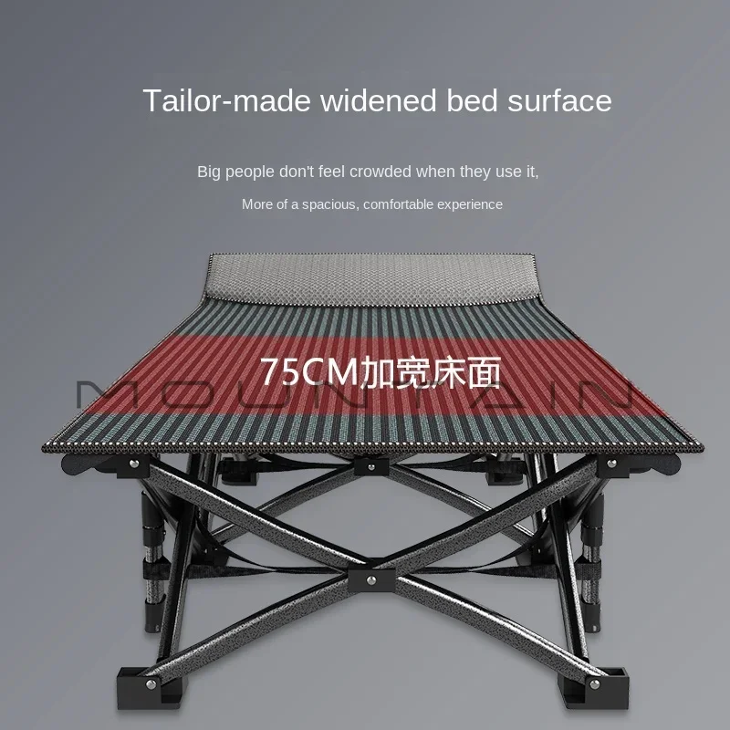 Folding single office lunch break bed small space nap artifact