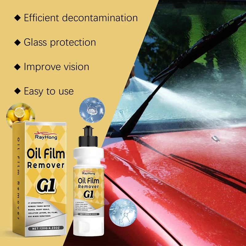 120g Car Window Anti Fog Spray Liquid Paint Care Polishe Rainproof Anti-Fog Agent Water Car Care Windshield Glass Auto Accessory