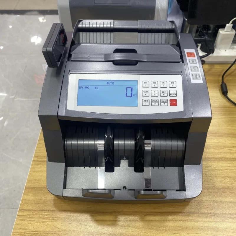 Foreign Currency Banknote Counting Machine USD Euro Australia West Africa Ghana Banknote Detector Currency Counting Machine