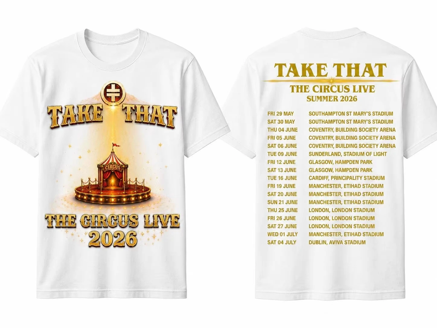 2026 Take That The Circus Live - Women Fashion Uk recensie en prijs