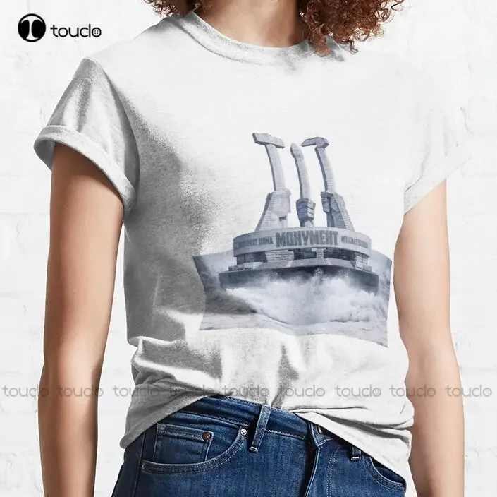 Molchat Doma- Monument Album Classic T-Shirt T-Shirt Dress Custom Aldult Teen Unisex Digital Printing Tee Shirts Pure Cotton New