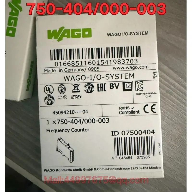 

Brand new 750-404/000-003 PLC module