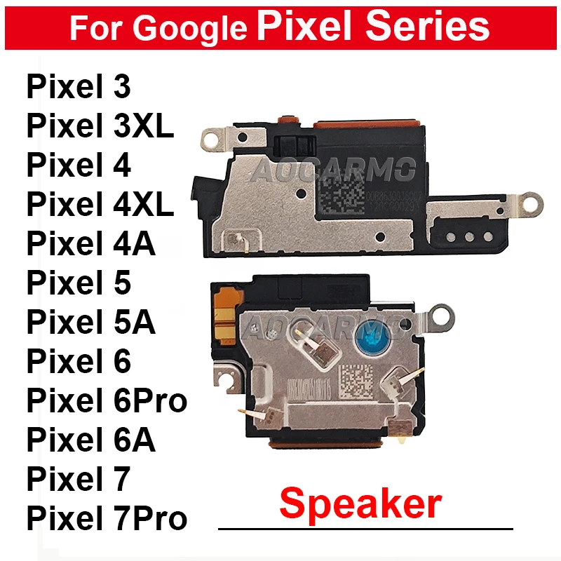 

Earpiece Ear Speaker For Google Pixel 7 7Pro 6A 6 Pro 5 5a 4 XL 6Pro Bottom Loudspeaker Buzzer Flex Cable Spare Parts