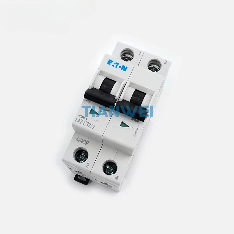 100% Baru dan Asli EATON Plastik Case Circuit Breaker FAZ-C32 2