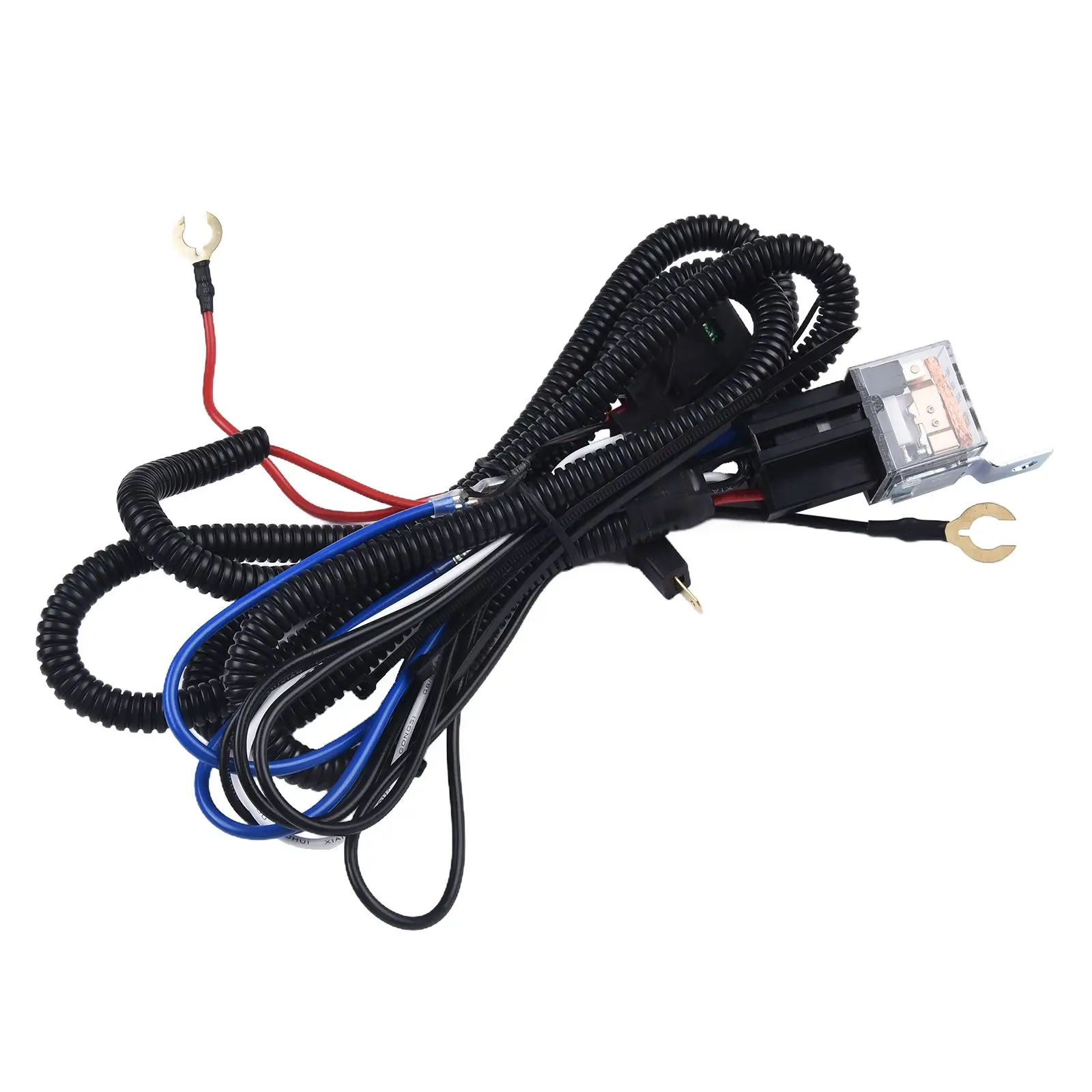 for ensure Safe and Effective for horn Connection with 12V for horn Relay Wiring Harness Kit for Grille Mount Electric for blast
