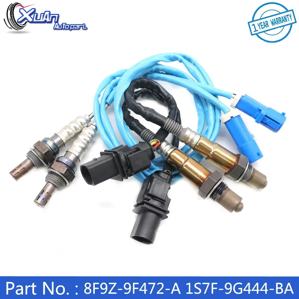 XUAN 4PCS New Rear 02 O2 Lambda Oxygen Sensor 8F9Z-9F472-A 1S7F-9G444-BA For Ford Flex Taurus Lincoln Mercury MONDEO 2008-2015