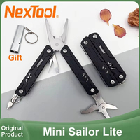 NexTool Mini Sailor Lite 10 In 1 Multitool Pliers Folding Portable EDC Outdoor Keychanin Tool Bladeless Design for Travel