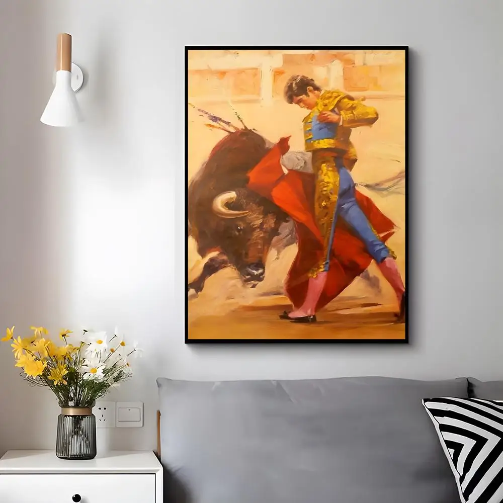 Cultural Concept Matador Poster Trendy Aesthetic Wall Decor for Dorm & Bedroom