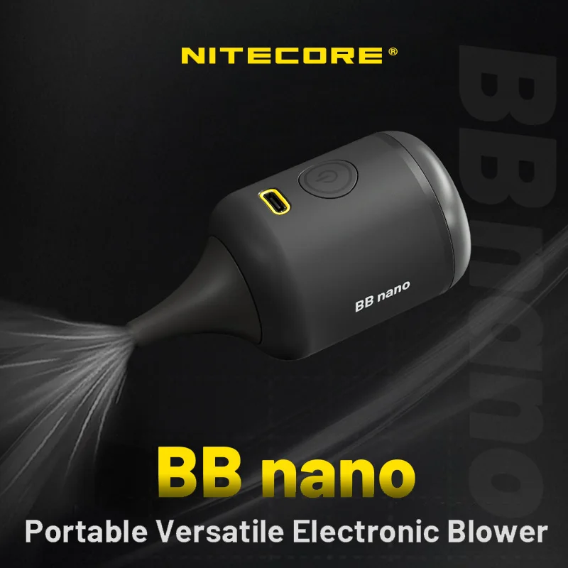 Nitecore BB نانو الإلكترونية منفاخ الطفل التصوير منفاخ متعدد الوظائف المحمولة منفاخ الهواء لعدسة الكاميرا VS Nitecore BB2 BB2