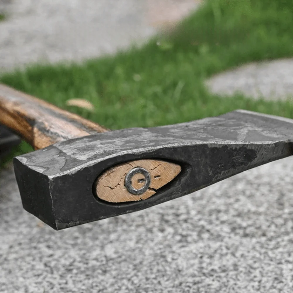Durable Steel Steel Handle Wedge Firm Locking Structure Solid Steel Material Hardware Fastener Compact Size