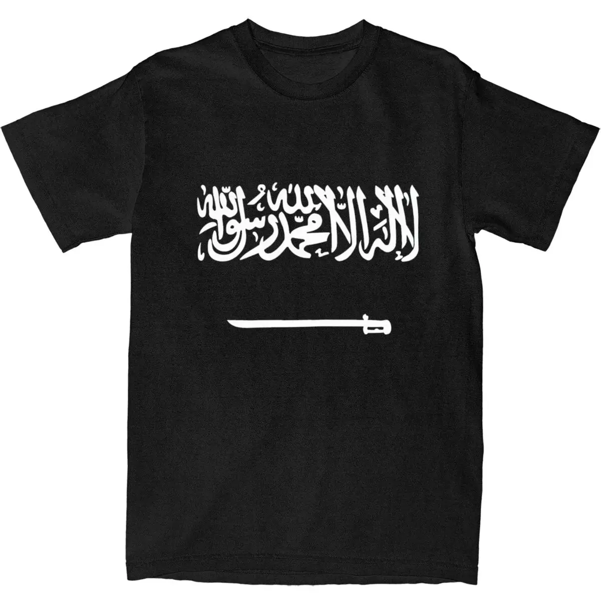 Men SAUDI T-Shirts Kingdom Of Saudi Arabia Cotton Tops Beach Basic Short Sleeve T-Shirt Hip Hop Design Tee Shirt New Arrival