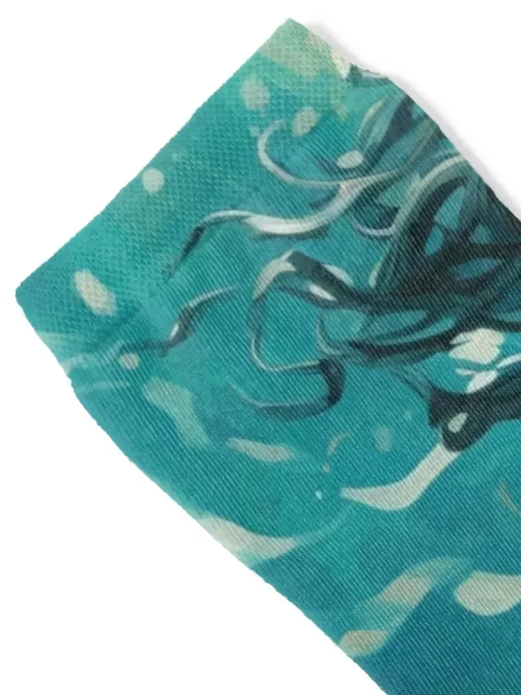 The Merman Rises Series #1 Socks hip hop sports stockings hiphop set Ladies Socks Men's