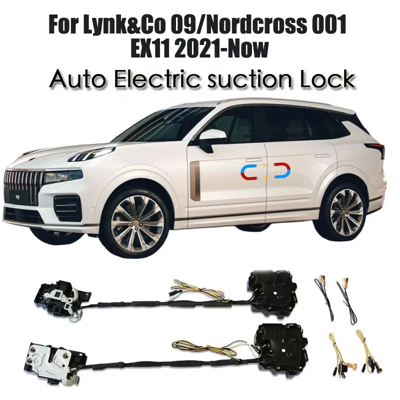 

For Link Co 09/Nordcross 001 EX11 Car Soft Close Door Latch Pass Lock Actuator Auto Electric Absorption Suction Silence Closer