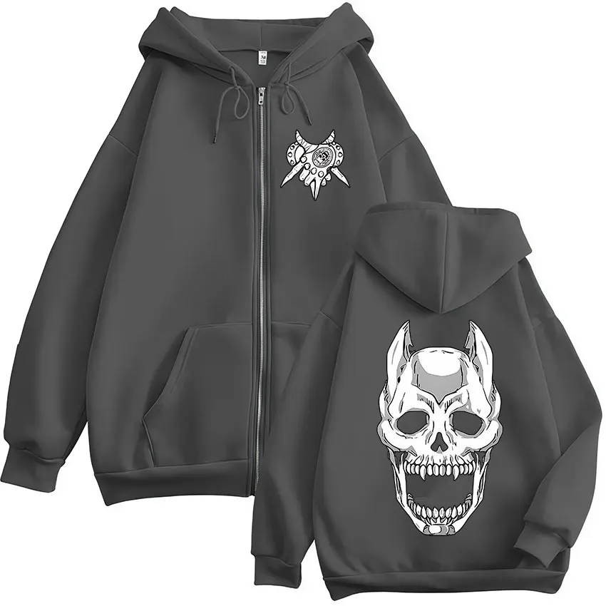 Anime Jojo Bizarre Adventure Kira Yoshikage Killer Queen Kapuzenpullover mit Reißverschluss, Herrenbekleidung, Kapuzenpullover mit Reißverschluss, Jacken, Mäntel. – Detail 3