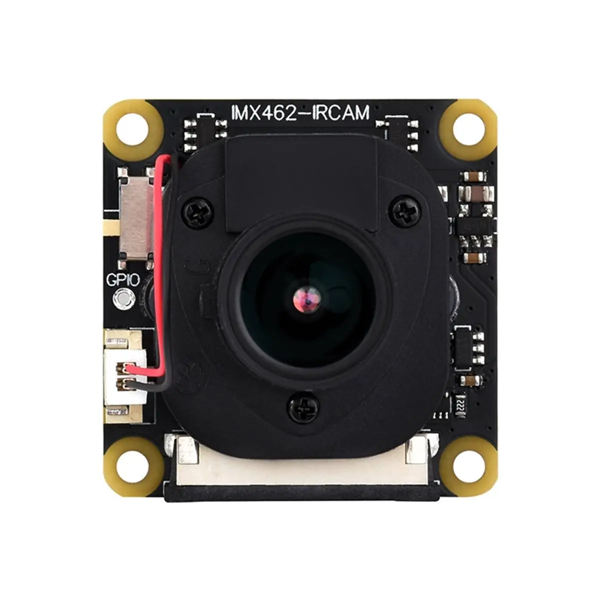 #81B Electronics Accessories,IMX462 IR-CUT Camera 90° DFOV Starlight Camera Sensor 2MP Fixed-Focus (Black)