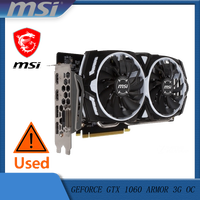 MSI GAMING GeForce GTX 1060 3GB GDRR5 192-bit HDCP Support DirectX 12 Dual Fan VR Ready OC Graphics Card (GTX 1060 ARMOR 3G OC)