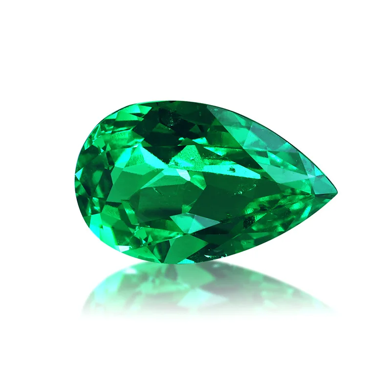 Lab Grown Emerald GemstoneTop Quality WIth Certificate for Jewelry Making