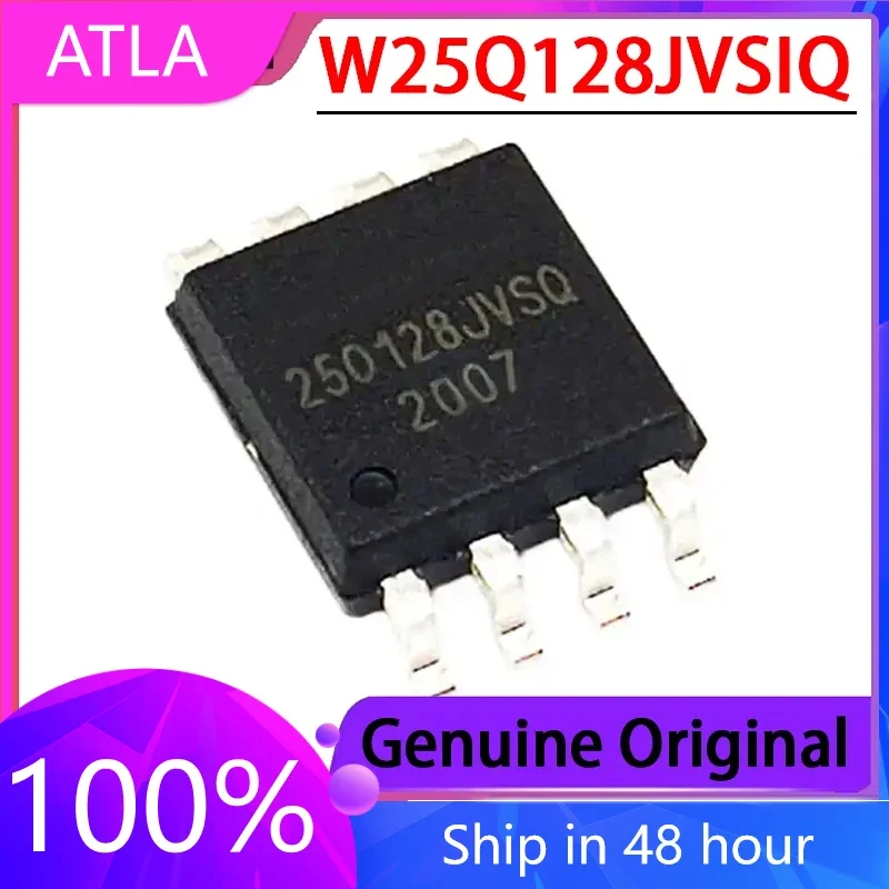 

5PCS Original W25Q128JVSIQ 25Q128JVSQ SOIC-8 128Mbit FLASH Memory Chip