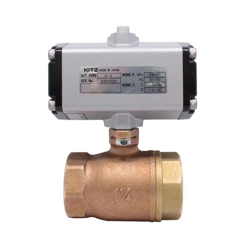 Kitz C-TE Penumatic Control C-2 Ball Valve 2