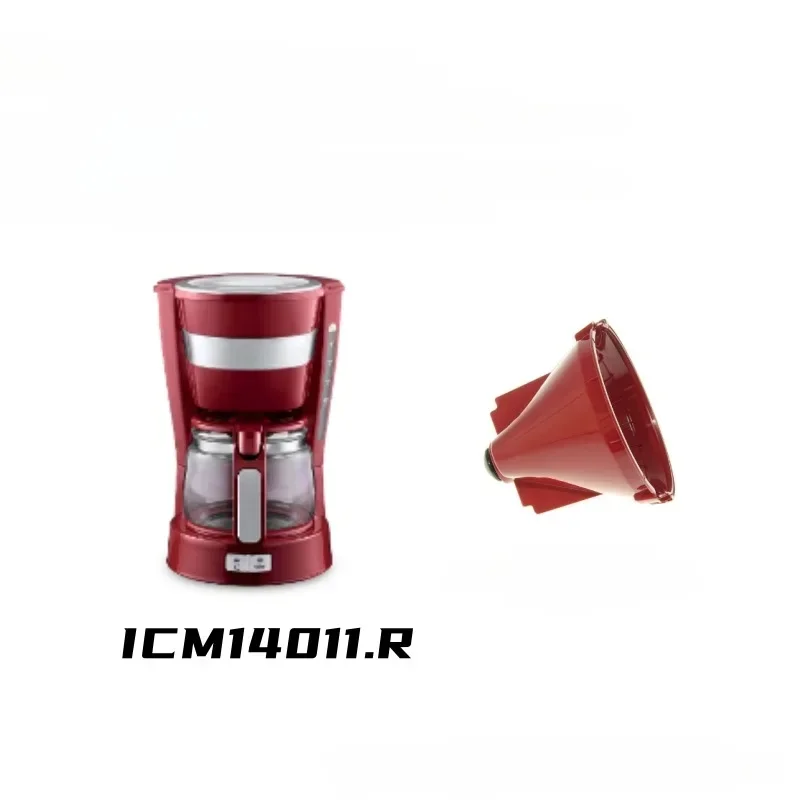 Applicable To DeLong ICM14011 Coffee Machine Accessories Red Filter Fixed Seat Funnel Parts