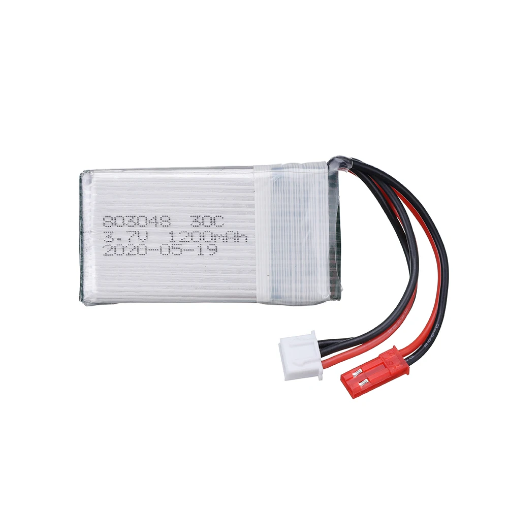 7.4V 1200MAh Pin Lipo 803048 Cho MJXRC X600 U829A U829X X600 F46 X601H JXD391 FT007 RC Drone Phần nâng Cấp 1000Mah 7.4V
