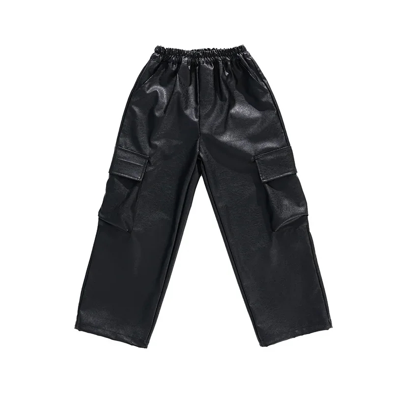 Kinder-Streetdance-Kostüm Pailletten-Auftrittsanzug für Jungen Hip-Hop-Anzug Mädchen Jazz-Tanz-Auftritts-Runway-Kostüm – Detail 10