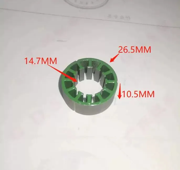 Inner 12-pole, Outer Diameter 26.5* Inner 14.7 Stator Core Brushless Motor Generator