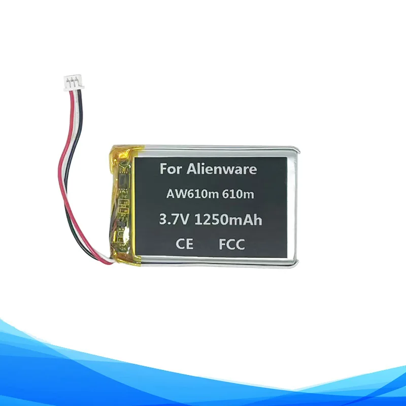 

1250mAh FT603450P1 Battery For Alienware AW610m 610m Gaming Mouse
