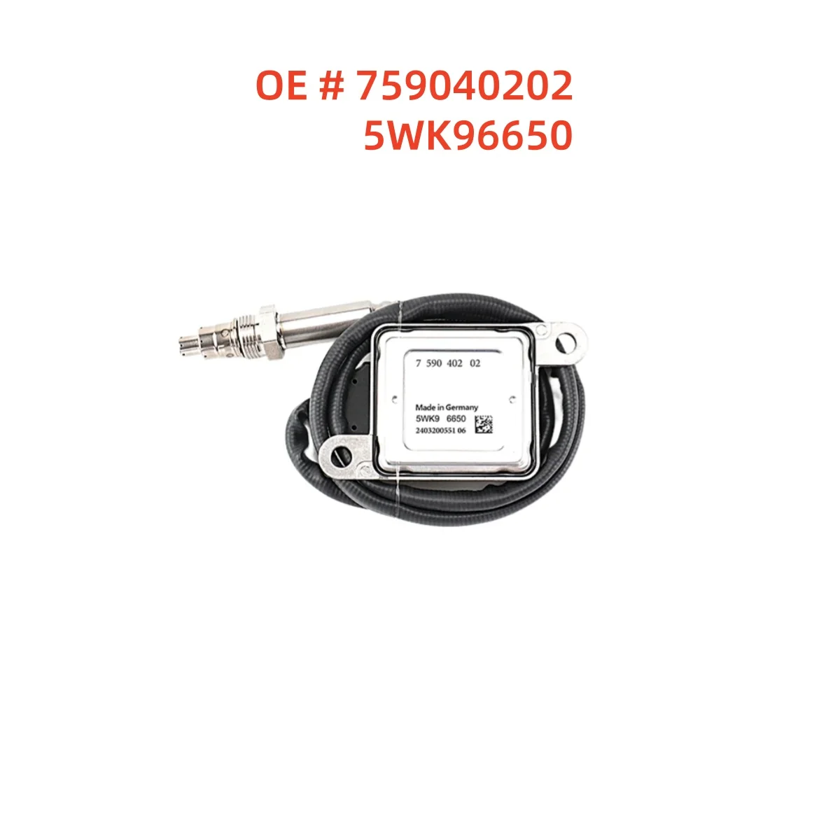 

high quality new 759040202 5WK96650 Nitrogen Oxide Sensor For BMW 5er Touring F10 F11 F18 523i 528i 530i N53 STG